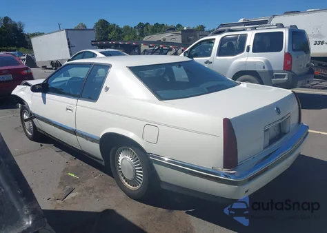 1992 Cadillac Eldorado z USA, uszkodzony, nr VIN 1G6EL13B3NU610669